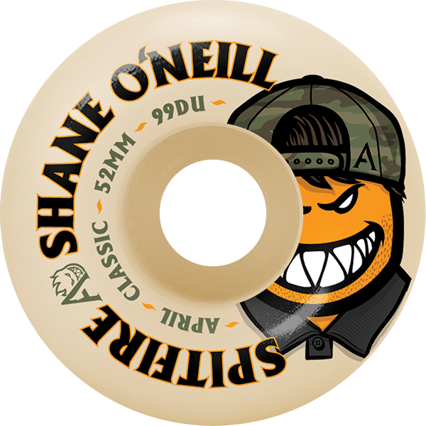SPITFIRE F4 99A APRIL SHANE ONEILL CLASSIC 52MM NAT WHEELS SET