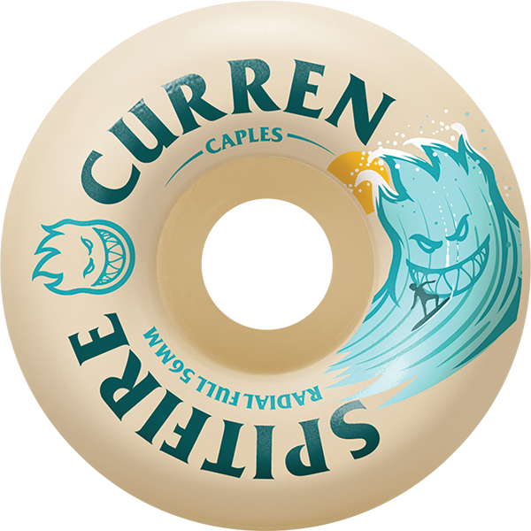 SPITFIRE CAPLES BURN SQUAD 56MM 99A WHEELS SET