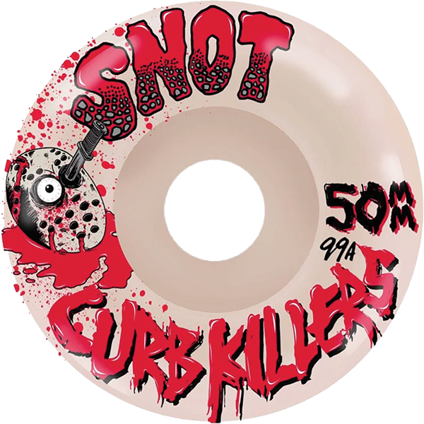 SNOT CURB KILLER 50MM 99A CONICAL NATURAL WHEELS SET