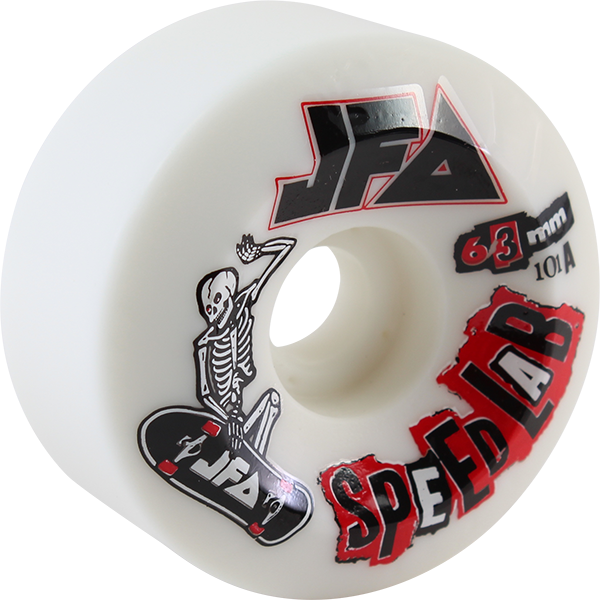 SPEEDLAB JFA 63mm 101a WHITE Wheels Set