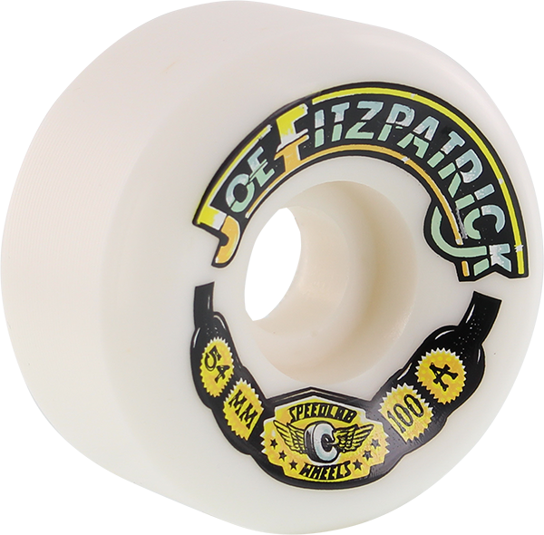 SPEEDLAB JOE FITZPATRICK PRO 54mm 100a WHT WHEELS SET