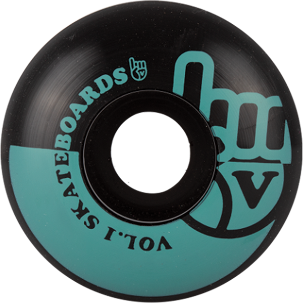 VOL.1 NO.1 51mm Black/Teal WHEELS SET