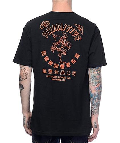 Primitive X Huy Fong Saucy Tee Black - Small