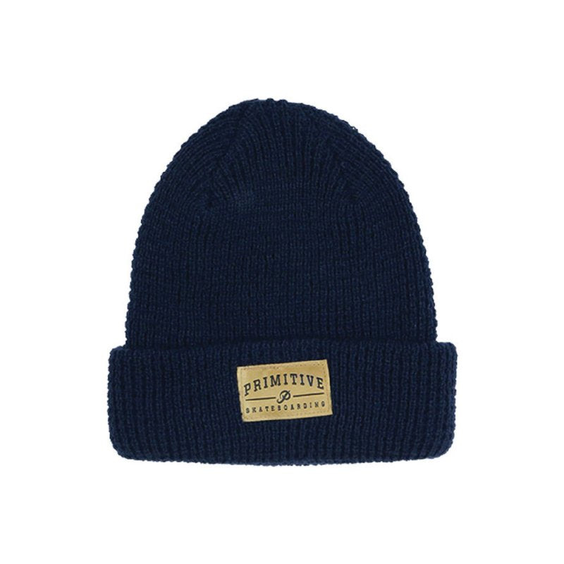 Primitive Core Logo Beanie Navy OneSize
