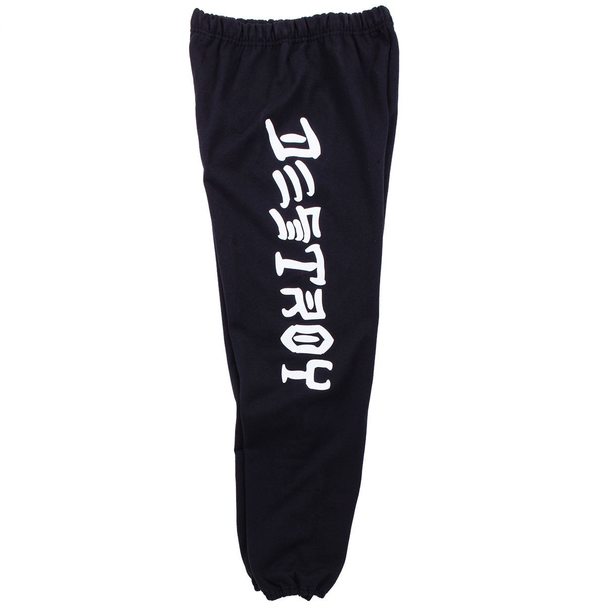 Thrasher Skate and Destroy Sweatpants Black White S
