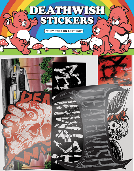 DEATHWISH 6/PK ASST SAMBORGINI STICKERS