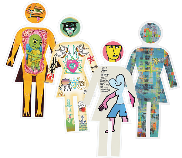 GIRL 4/PACK ASSORTED MODERNICA OG
