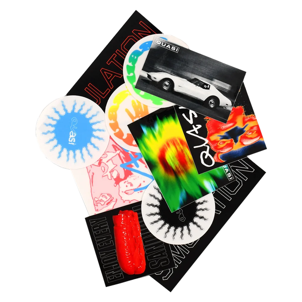 QUASI 2026 STICKER PACK 8PCS ASST