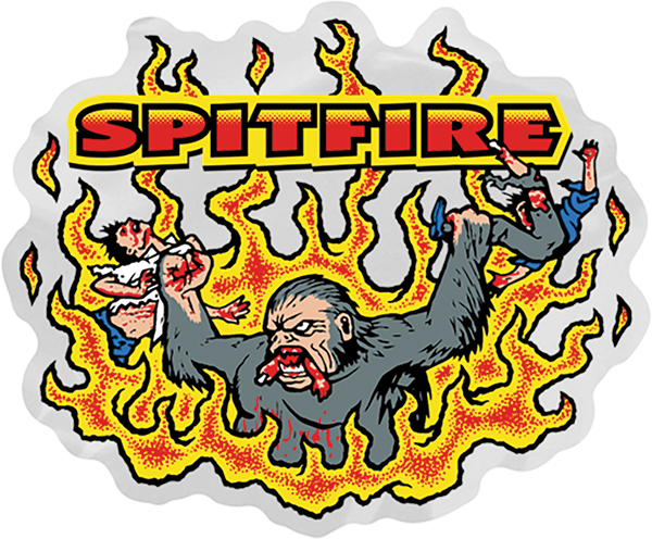 SPITFIRE MAULERS DECAL STICKER 5.5"
