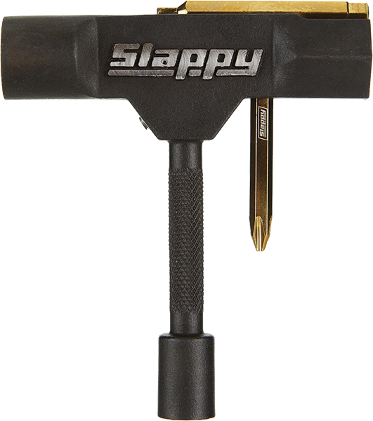 SLAPPY ST1 SKATE TOOL W/RETHREADER BLACK