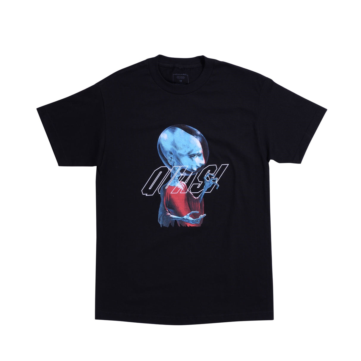 Quasi Scan Tshirt Black