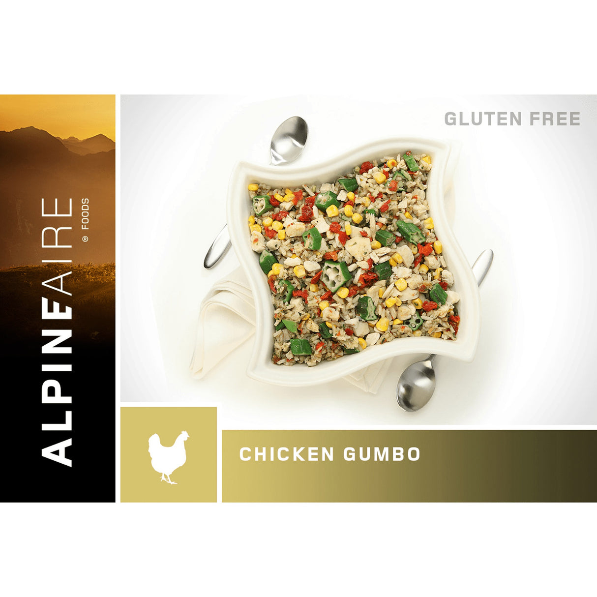 AlpineAire Chicken Gumbo Brown Onesize