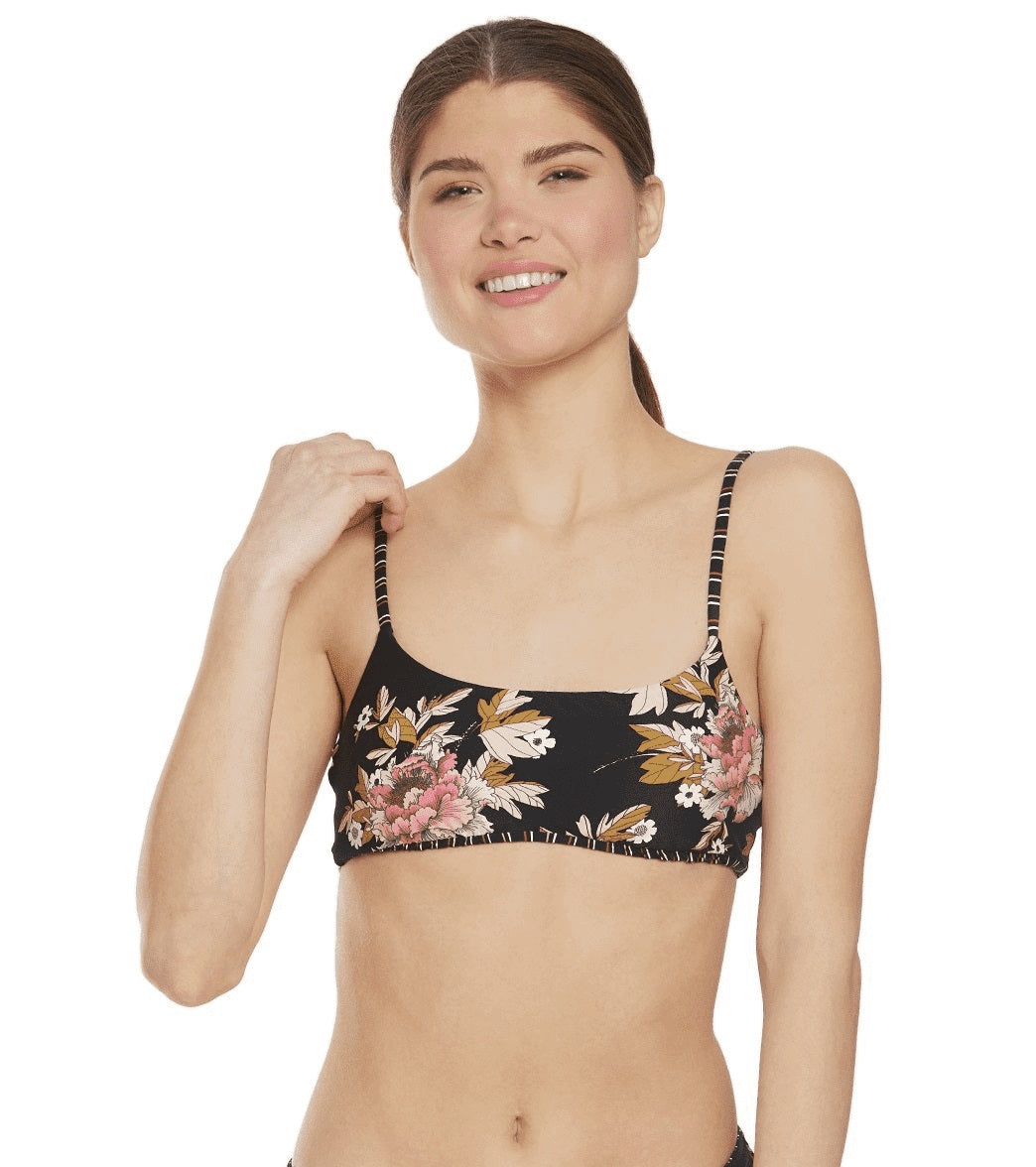 Billabong Mellow Luv Mini Crop Top Black L