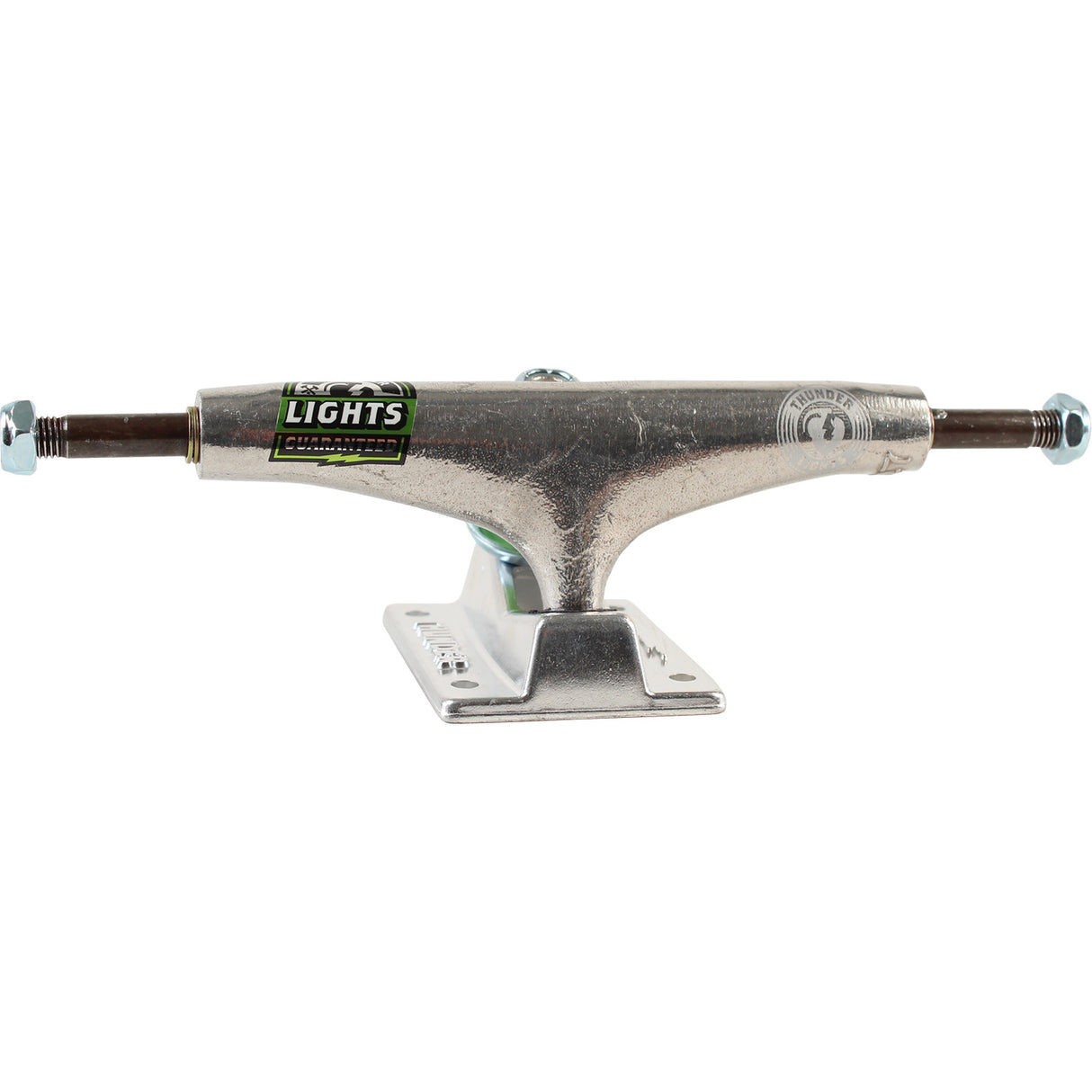 Thunder Lights II Polished Raw Trucks 147mm Set