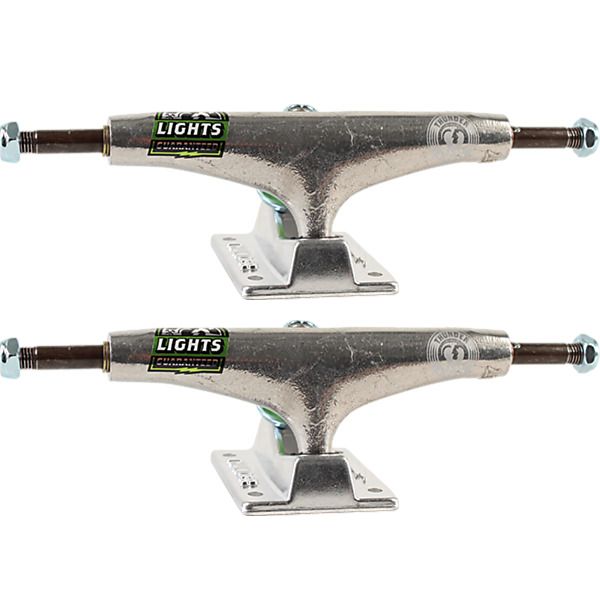 Thunder Lights II Polished Raw Trucks 147mm Set