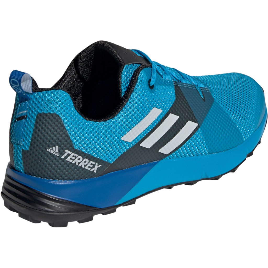 Adidas Terrex Two Trail Shoes Shock Cyan 12