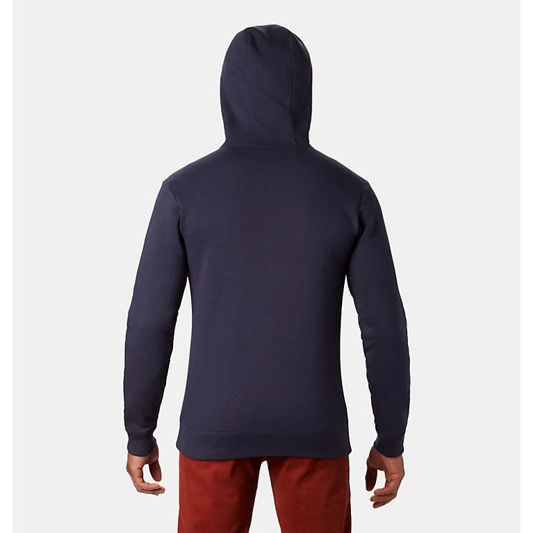 Mountain Hardwear Logo Full Zip Hoody Mens Dark Zinc S