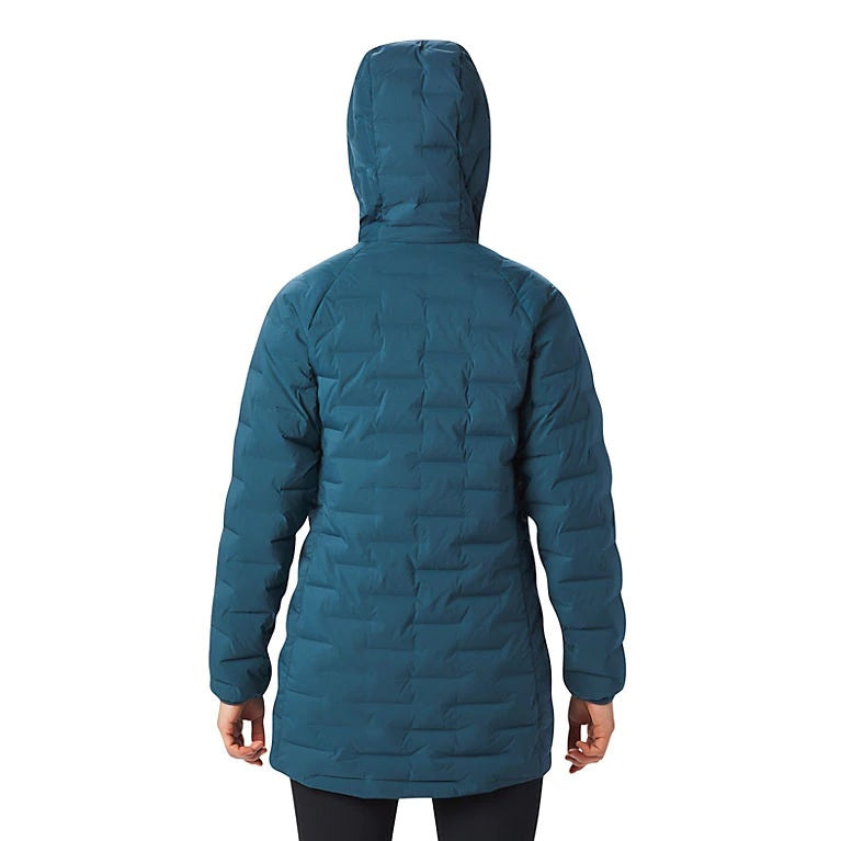 Mountain Hardwear Super DS Stretch Down Parka Womens Icelandic S