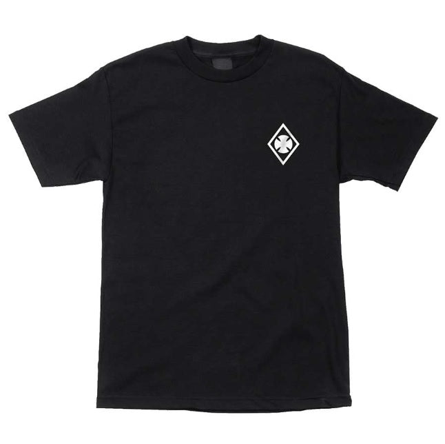 Independent Shredded Tshirt Black