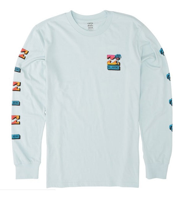Billabong BBTV LongSleeve TShirt Coastal Blue M