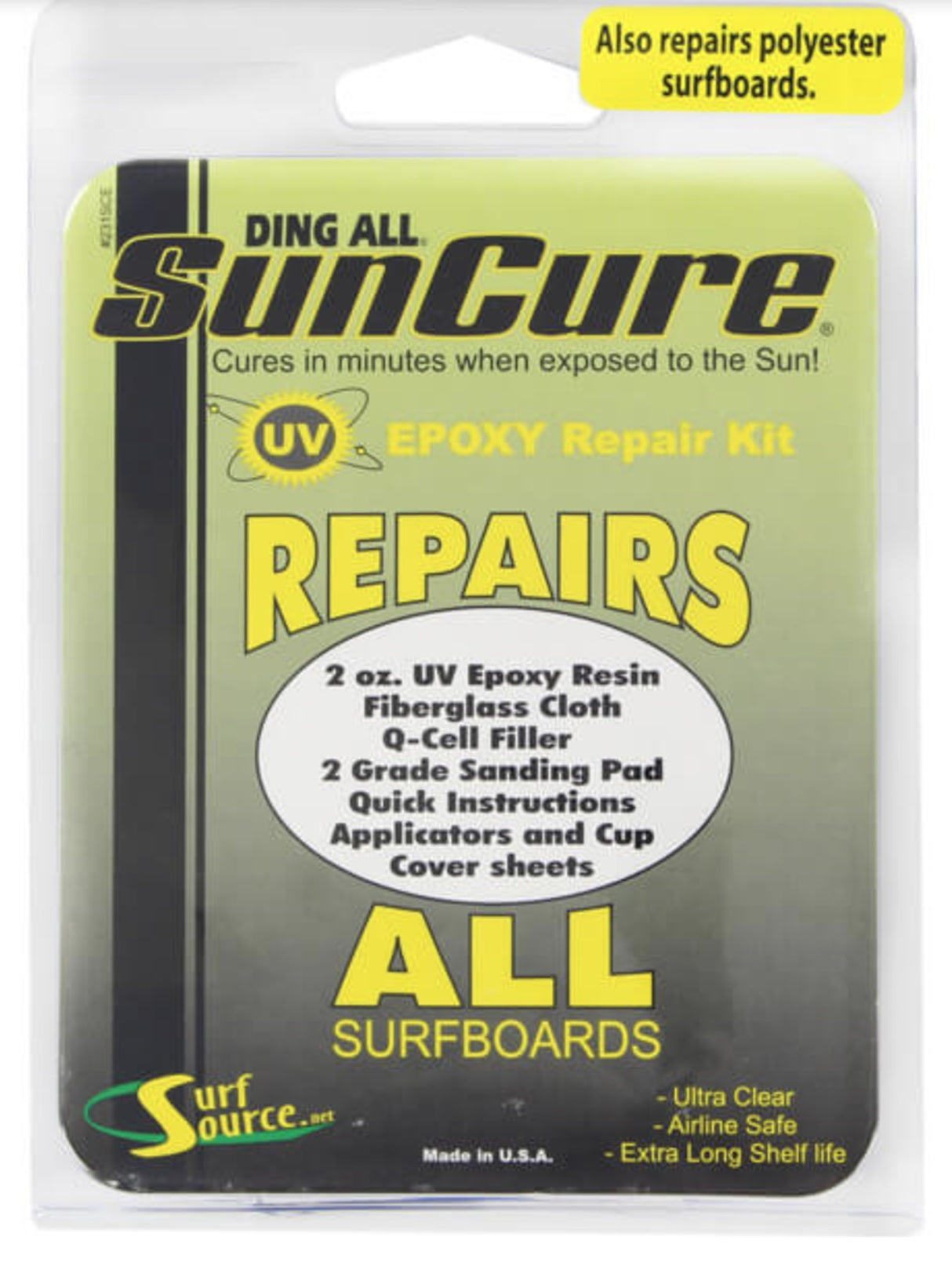 SunCure Repairs All Epoxy Kit White 2.0oz
