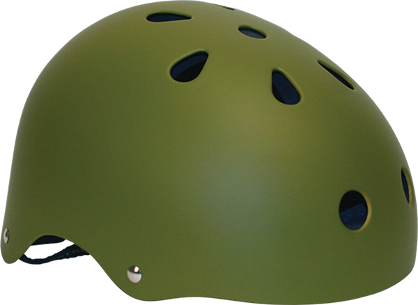 INDUSTRIAL FLAT ARMY SKATE HELMET L