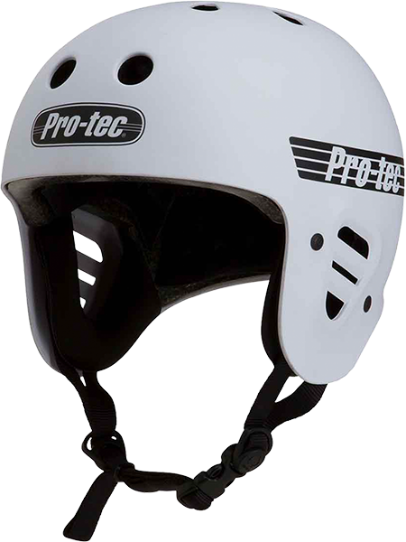 PROTEC FULLCUT CERT MATTE WHITE-XL HELMET
