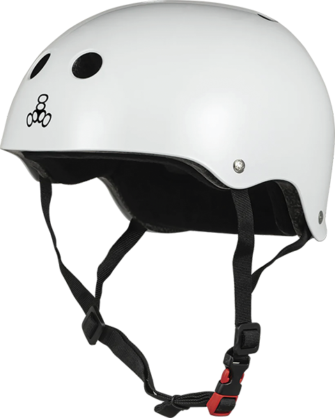 TRIPLE 8 CERTIFIED SWEATSAVER LARGE/XLARGE GLOSS WHITE