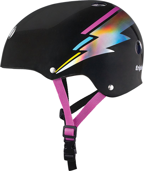 TRIPLE 8 CERTIFIED SWEATSAVER L/XLARGE BLACK HOLOGRAM