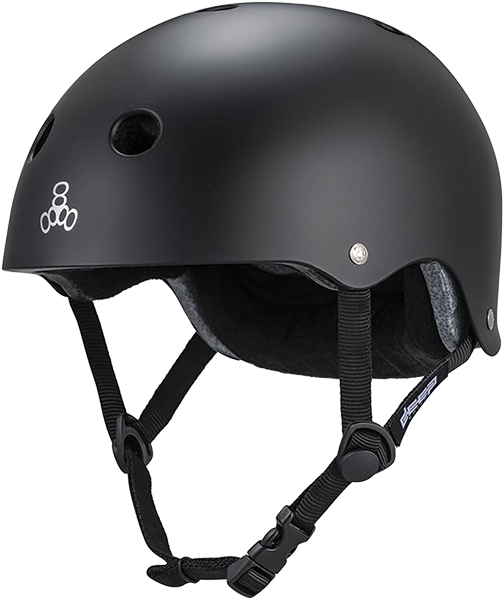 T8 CERTIFIED DEEP COVER HELMET XS/S-MATTE BLACK