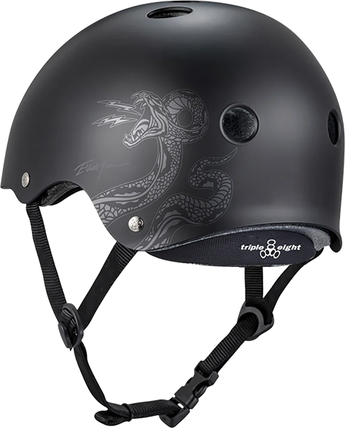 TRIPLE 8 CERTIFIED DEEP COVER HELMET L/XL-ELLIOT SLOAN