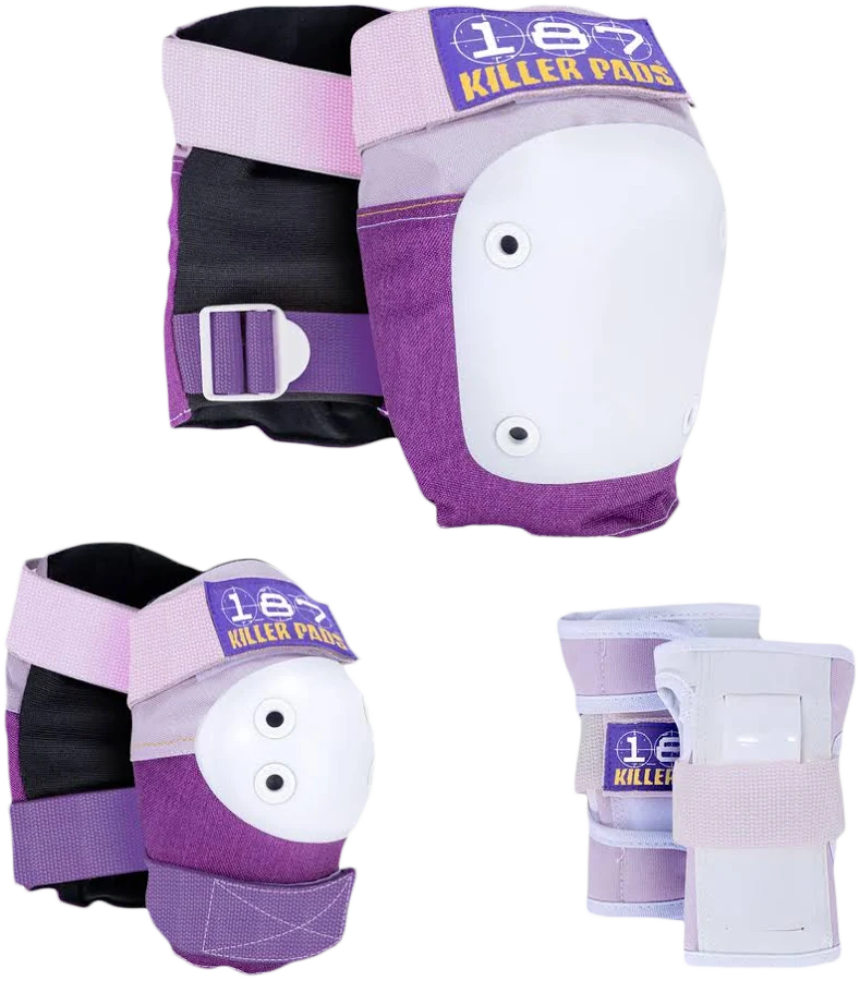 187 6-PACK PAD SET L/XL PURPLE