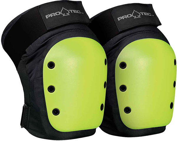 PROTEC RENTAL KNEE PAD SET LARGE BLK/BLK