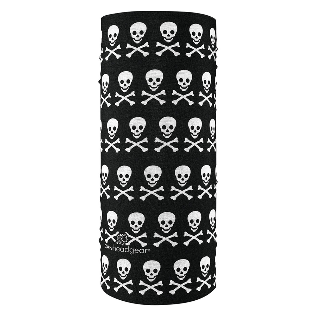 Zan Headgear Motley Tube Poly Skull Bones One Size