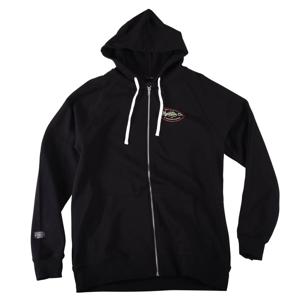 Hyperlite Throttle Zip Hoodie 2021 Black