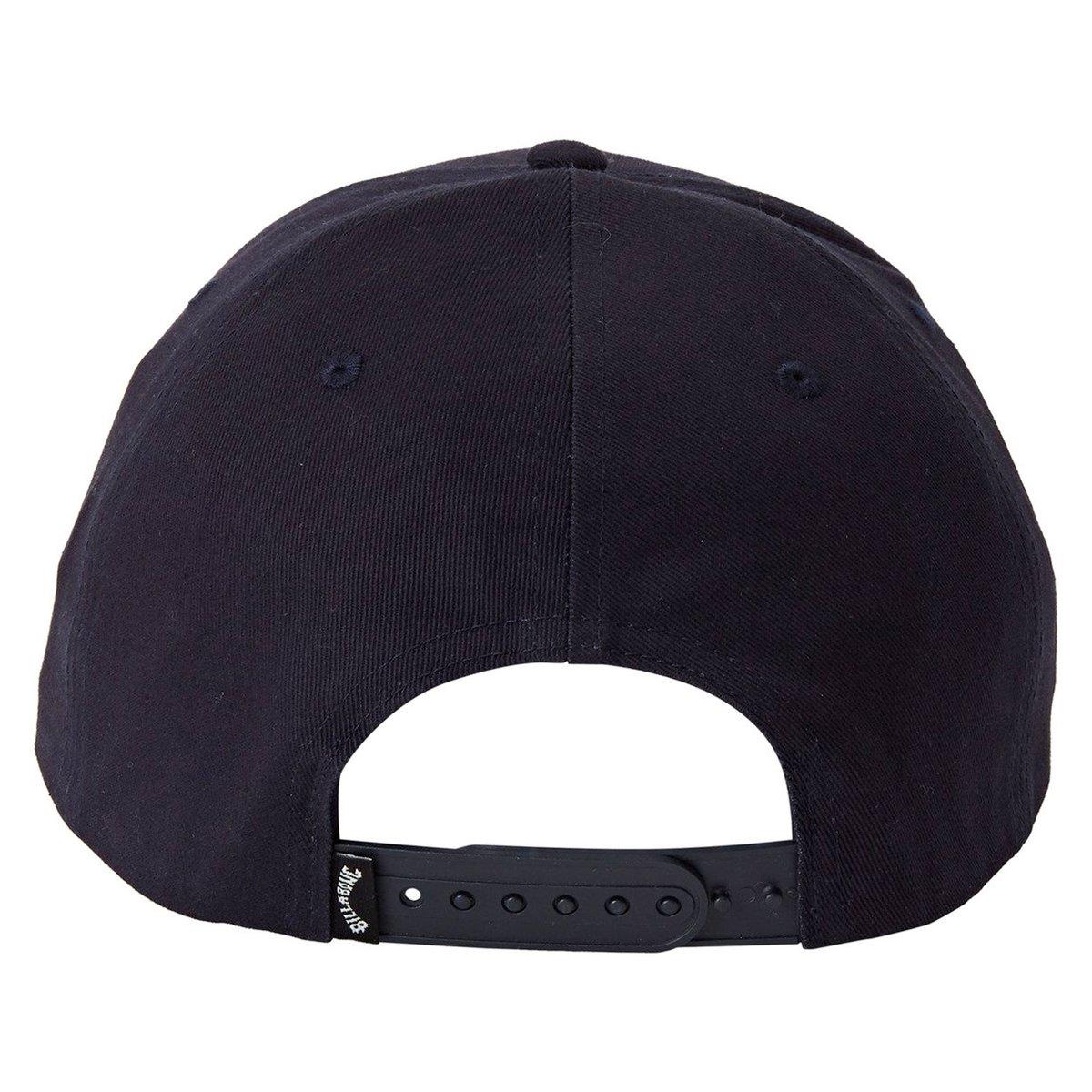 Billabong Walled Hat Navy Yellow Snapback