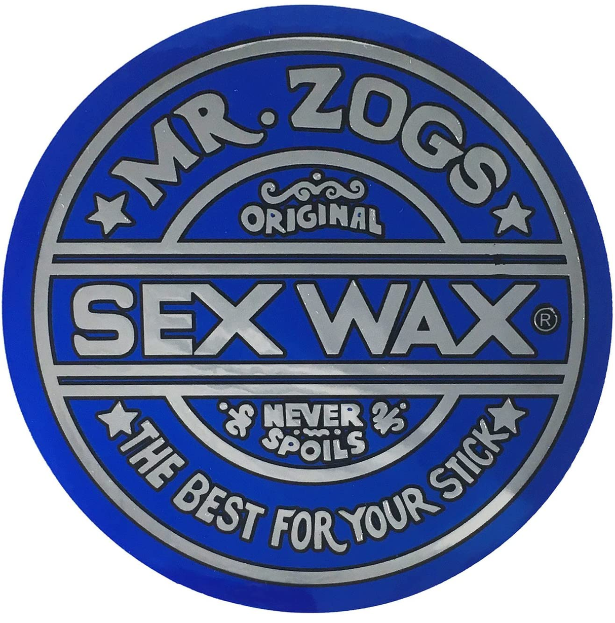 Sex Wax Stickers Round Assorted 6.5"
