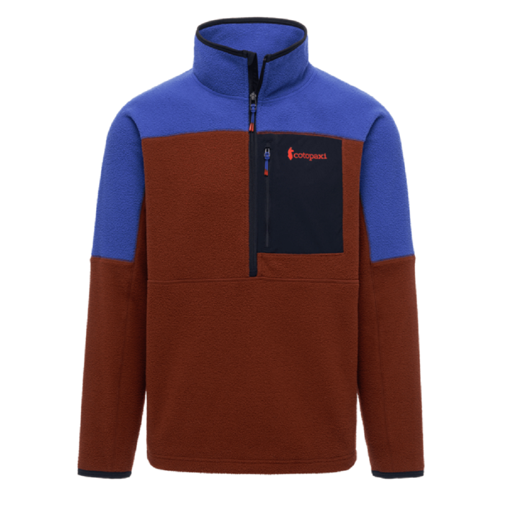Cotopaxi Abrazo Half Zip Fleece Mens Blue Violet M