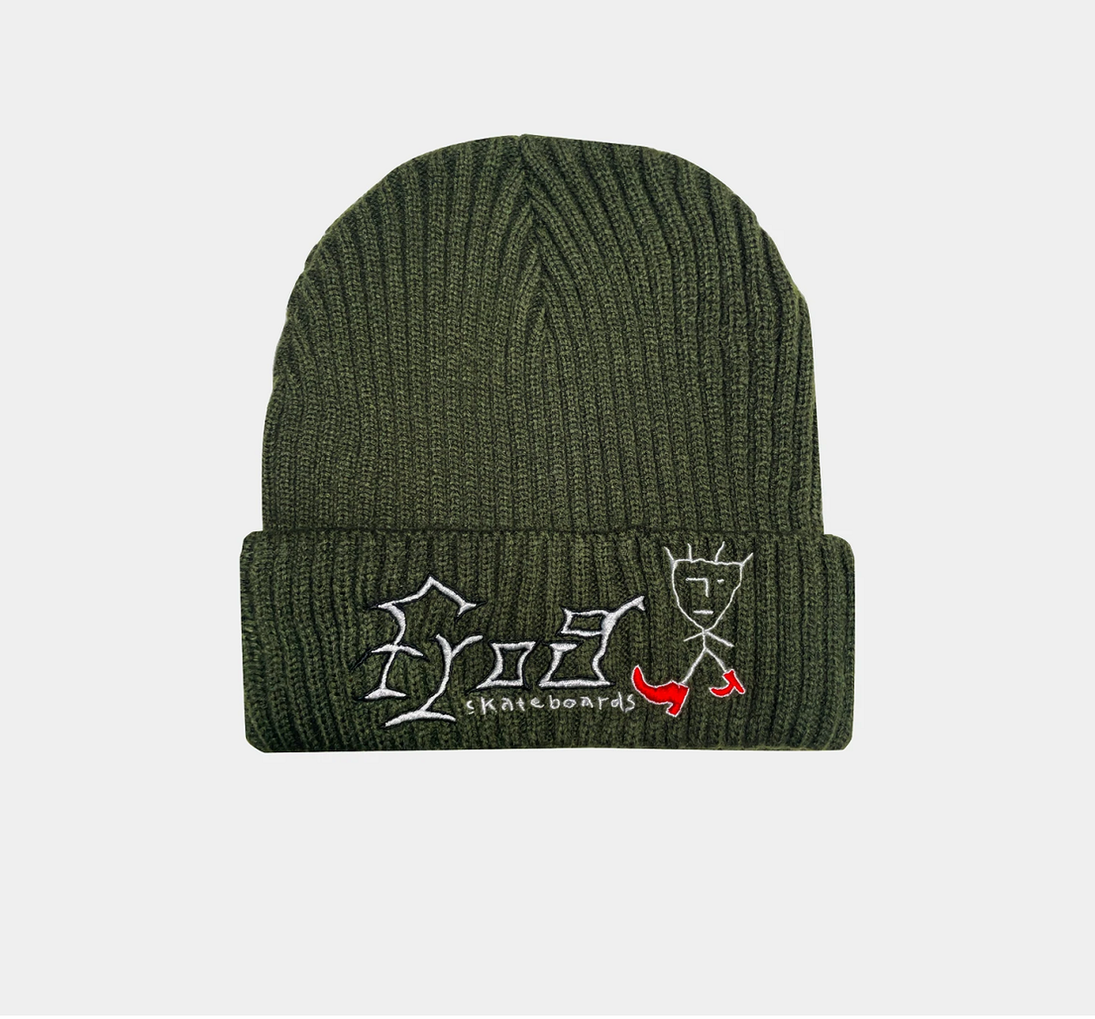 FROG Keep Walking Beanie Olive OneSize