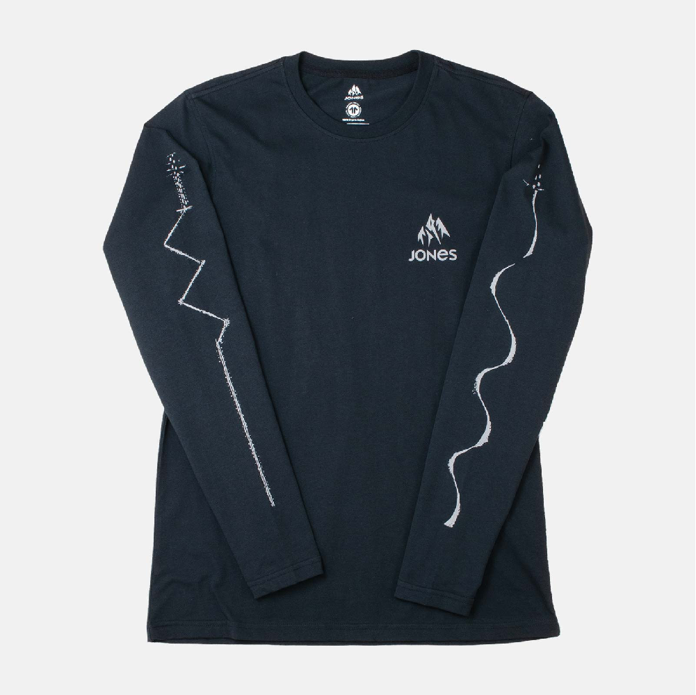 Jones Split Longsleeve Tshirt Black