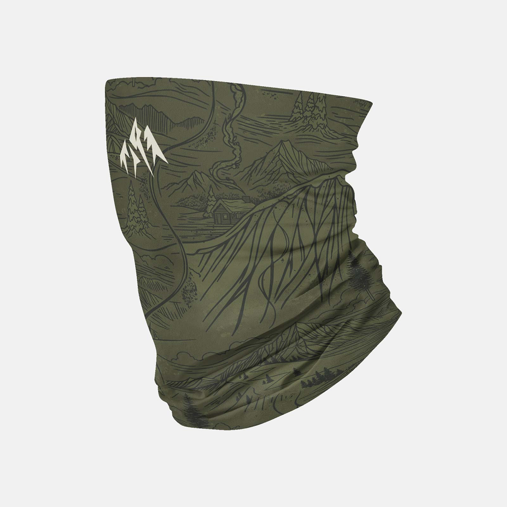 Jones Mountain Aloha Neckwarmer Sum Khaki OneSize