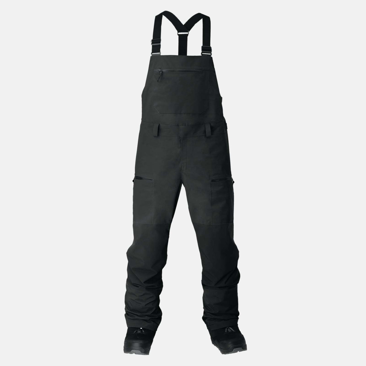 Jones Mountain Surf Bibs Black M