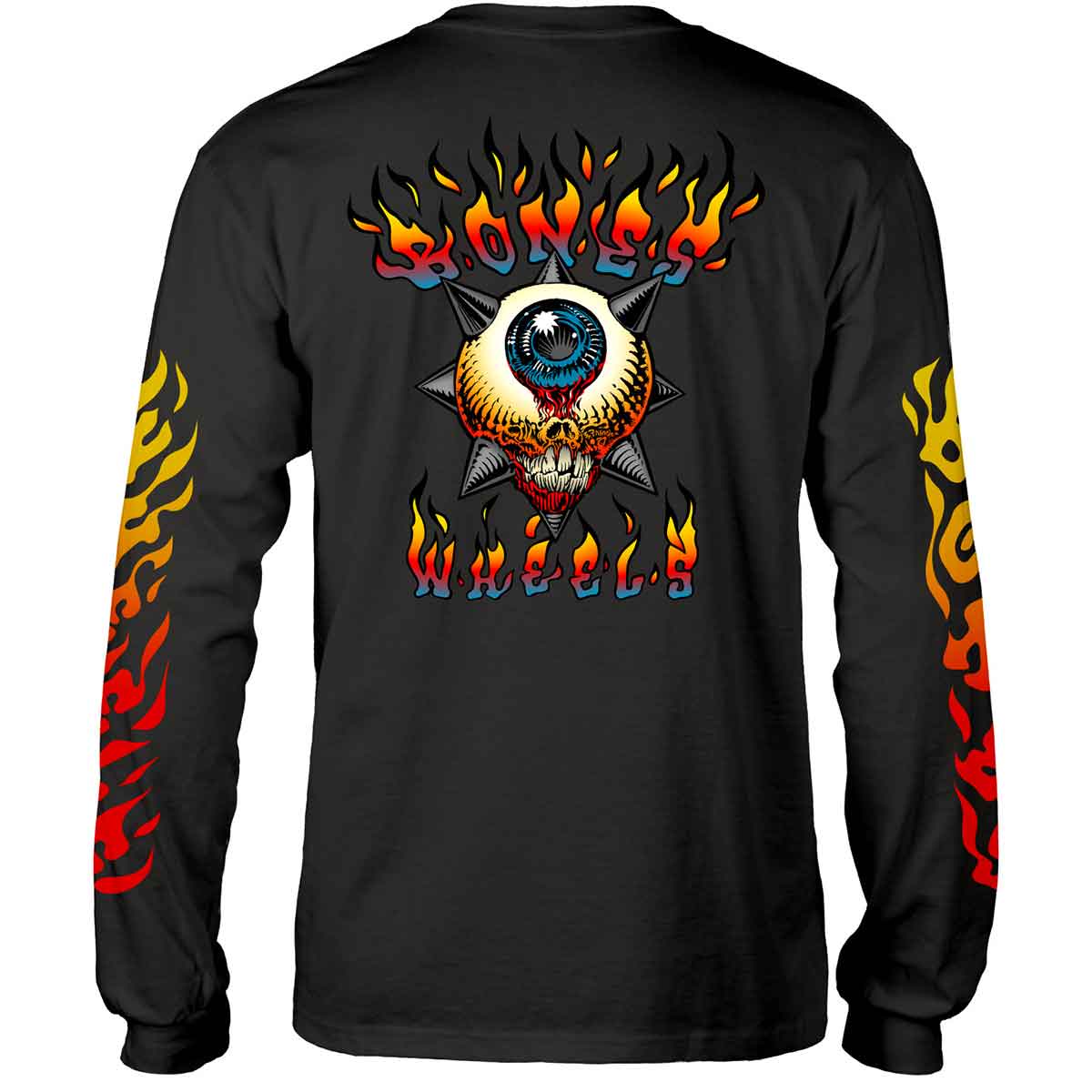 Bones Iron Sun LongSleeve Tshirt Black XL