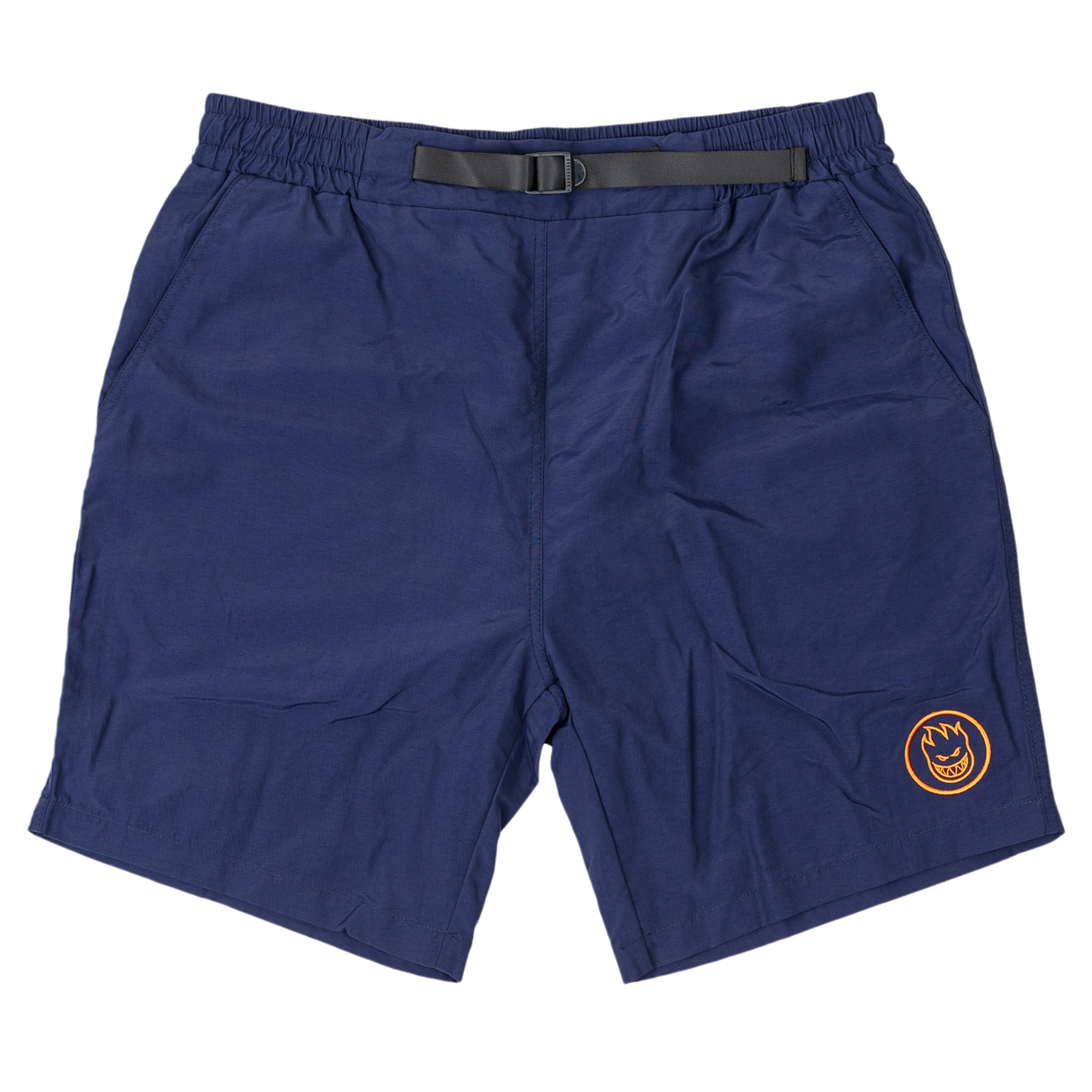 Spitfire Bighead Circle Shorts Navy Orange M