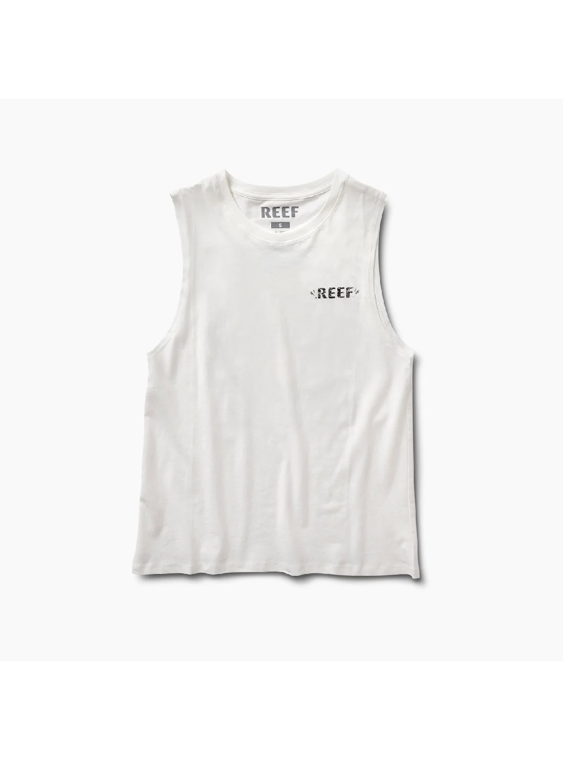 Reef Adventure Muscle Tank Womens Marshmallow L