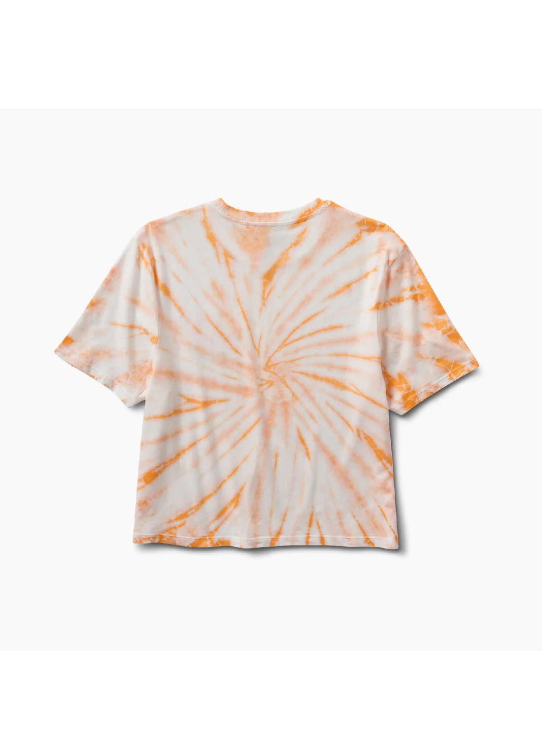 Reef Say Please Cropped T Womens Peach Tie Dye M