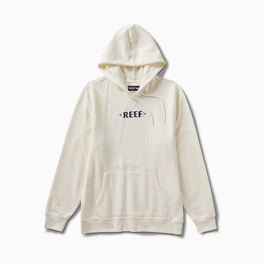 Reef Pima Pullover Hoodie Mens Marshmallow XL