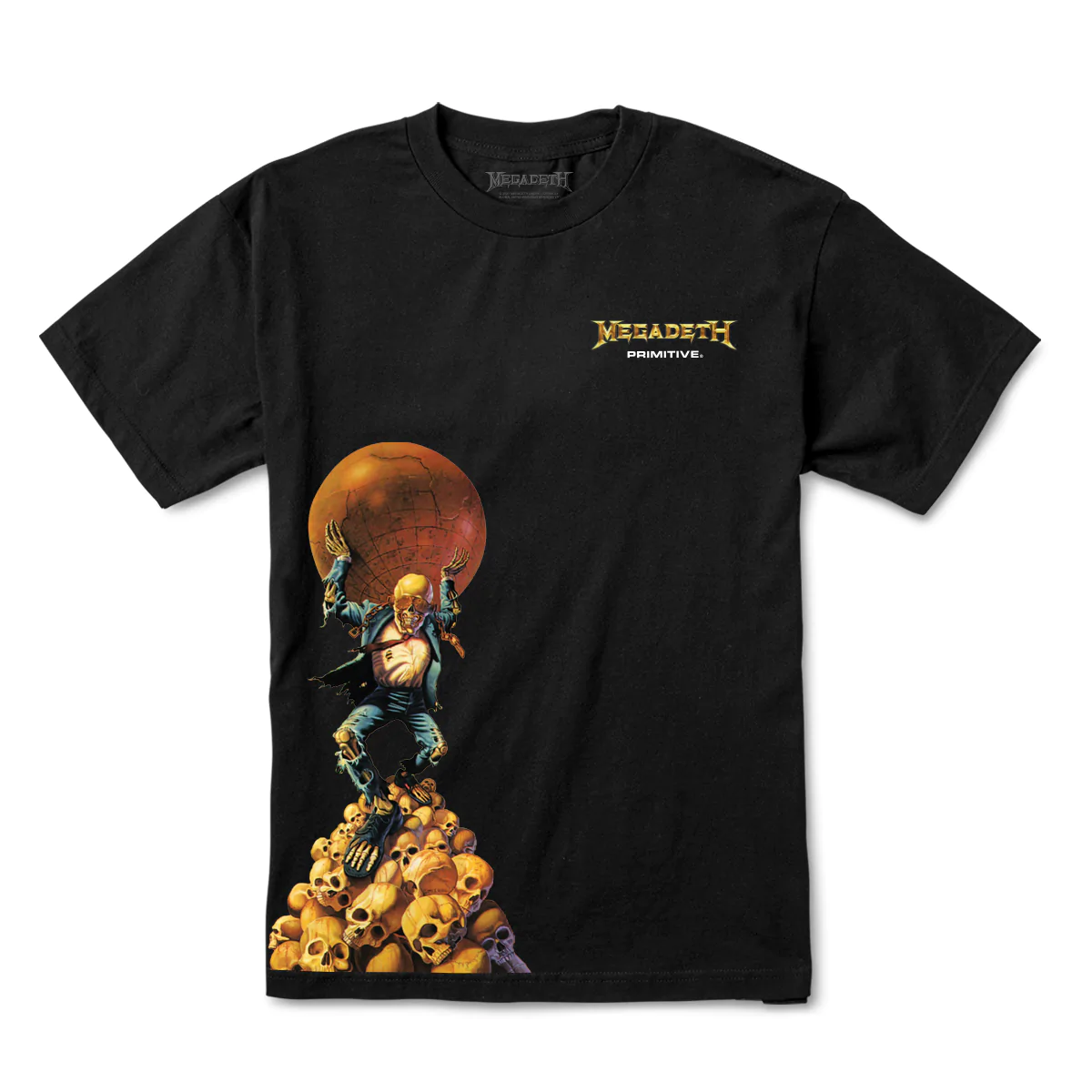 Primitive Megadeth Dawn Patrol SS Tshirt Black Small