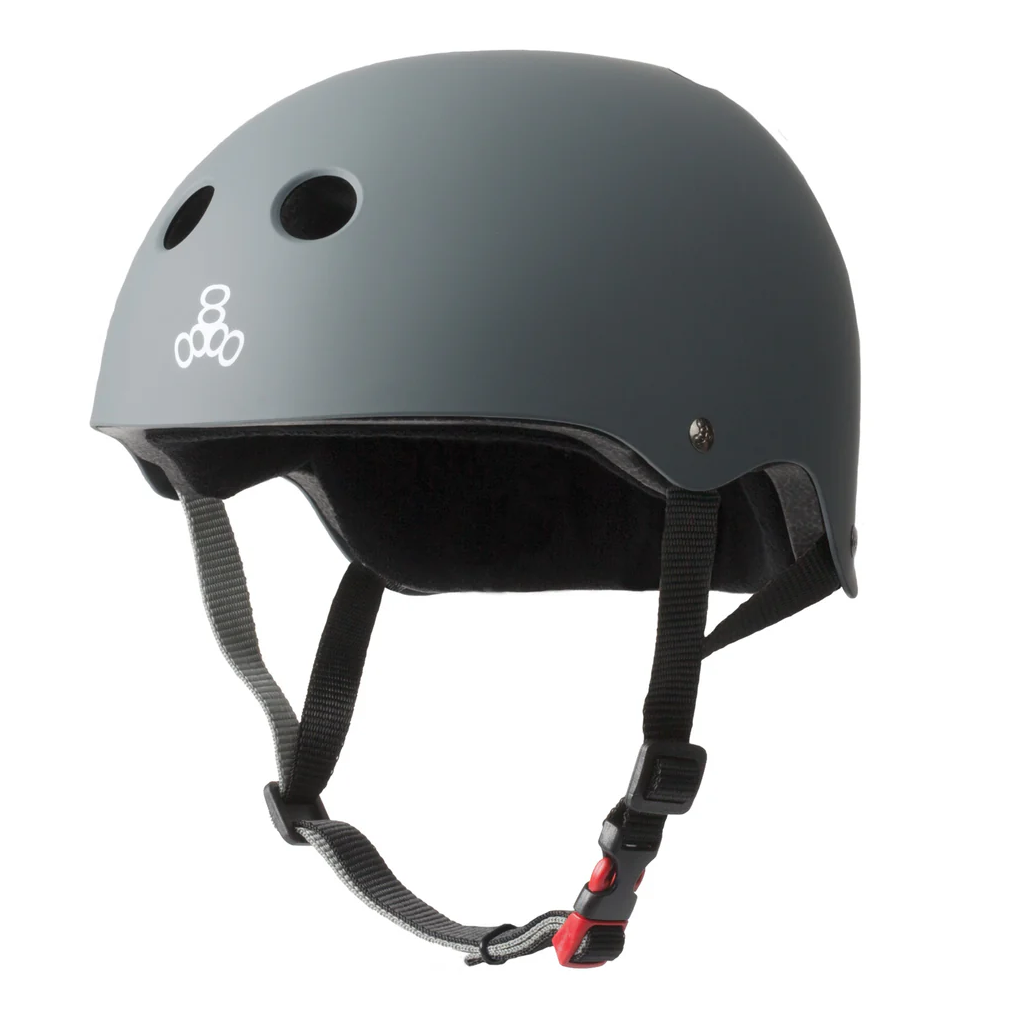 Triple 8 Certified Sweatsaver Helmet Mat Carbon S/M
