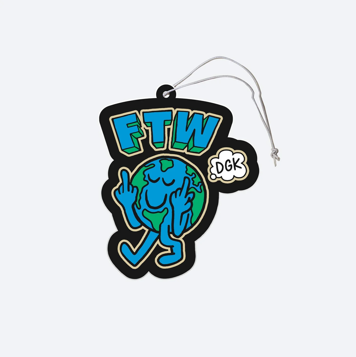 DGK Chaos Air Freshener Blue 4inch